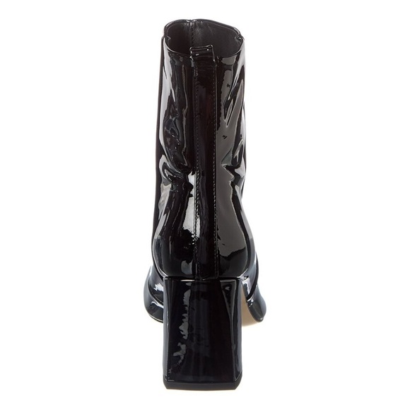 Good American Square Toe Bootie in Black Patent 8.5 - Picture 5 of 12